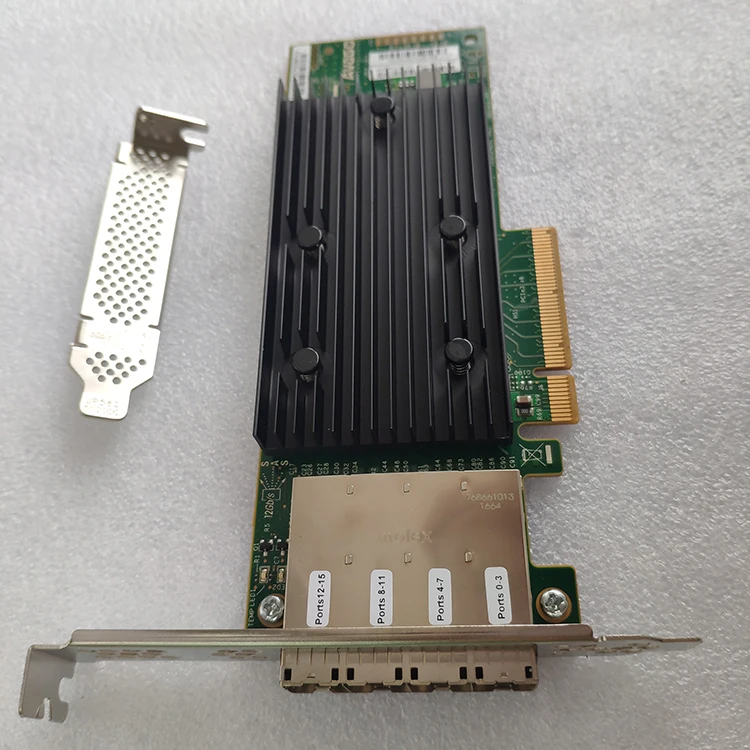  LSI SAS 9305-16e SGL серийный прилагаемый SCSI ATA Raid-контроллер