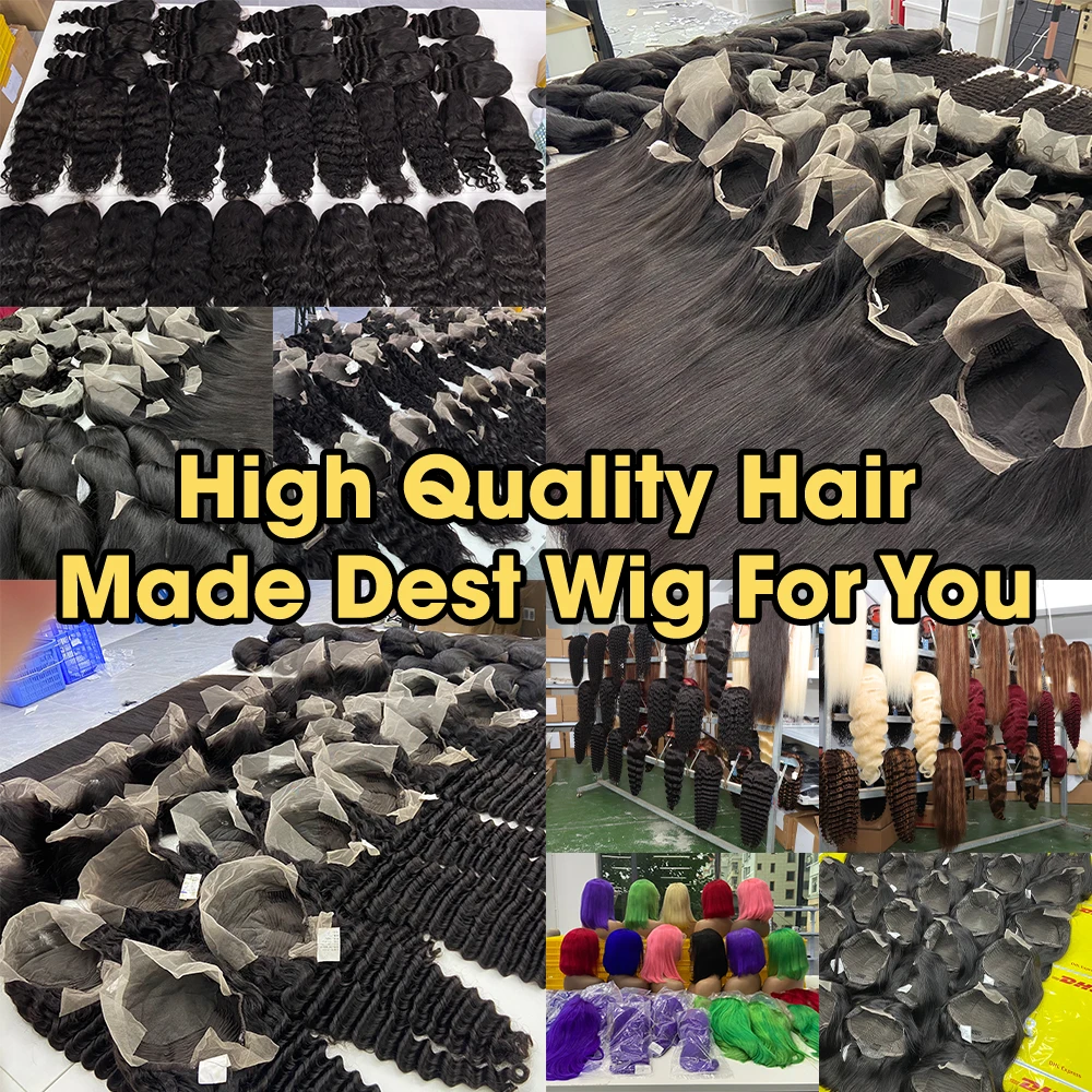 Необработанные индийские волосы длинные 40 дюймов оптовая продажа 100% человеческие натуральные черные выровненные по кутикуле парики HD на фронтальной сетке