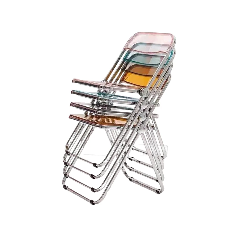 Balcony Folding Chair Sitting Portable Fan Back Director Foldable Outside Chairs To Relax Sleeping Elegant Computer Stacking