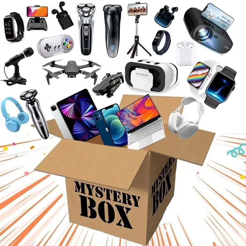 New Lucky Mystery Box Blind Box 100% Surprise High-Quality Electronics Christmas Gift Novelty Random Item Mystery Box