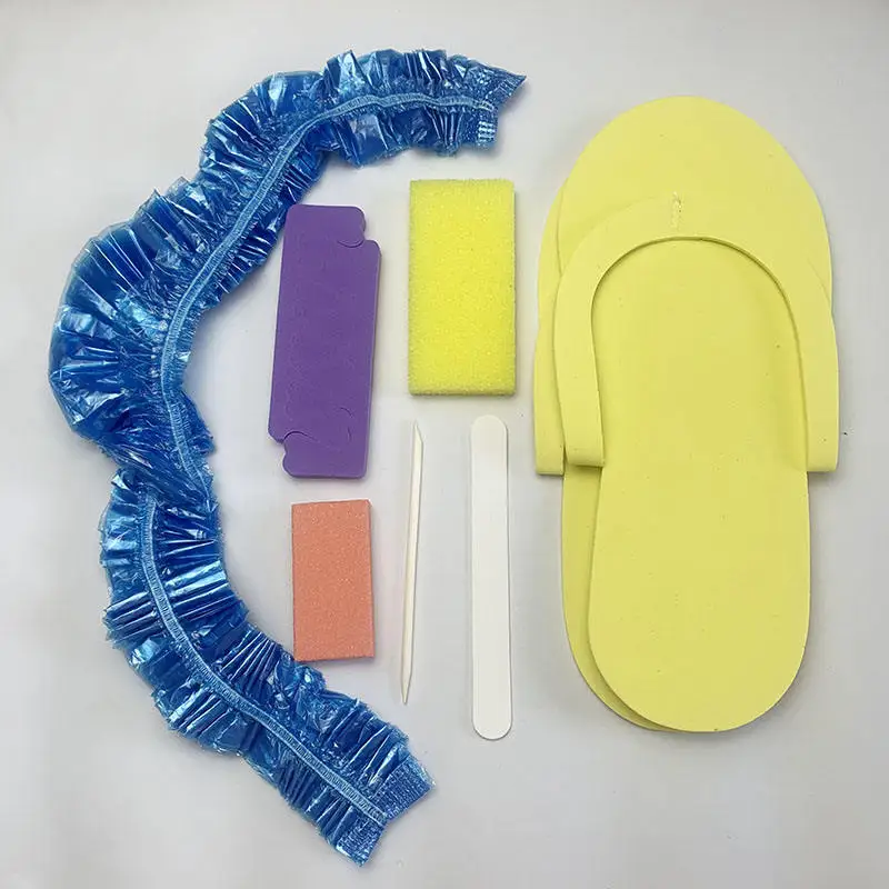 Factory Custom OEM Disposable Pedicure Kit 5 in 1 Pedicure Kit Foot SPA 4 in 1 Pedicure Set Foot File Set for Nail Salon