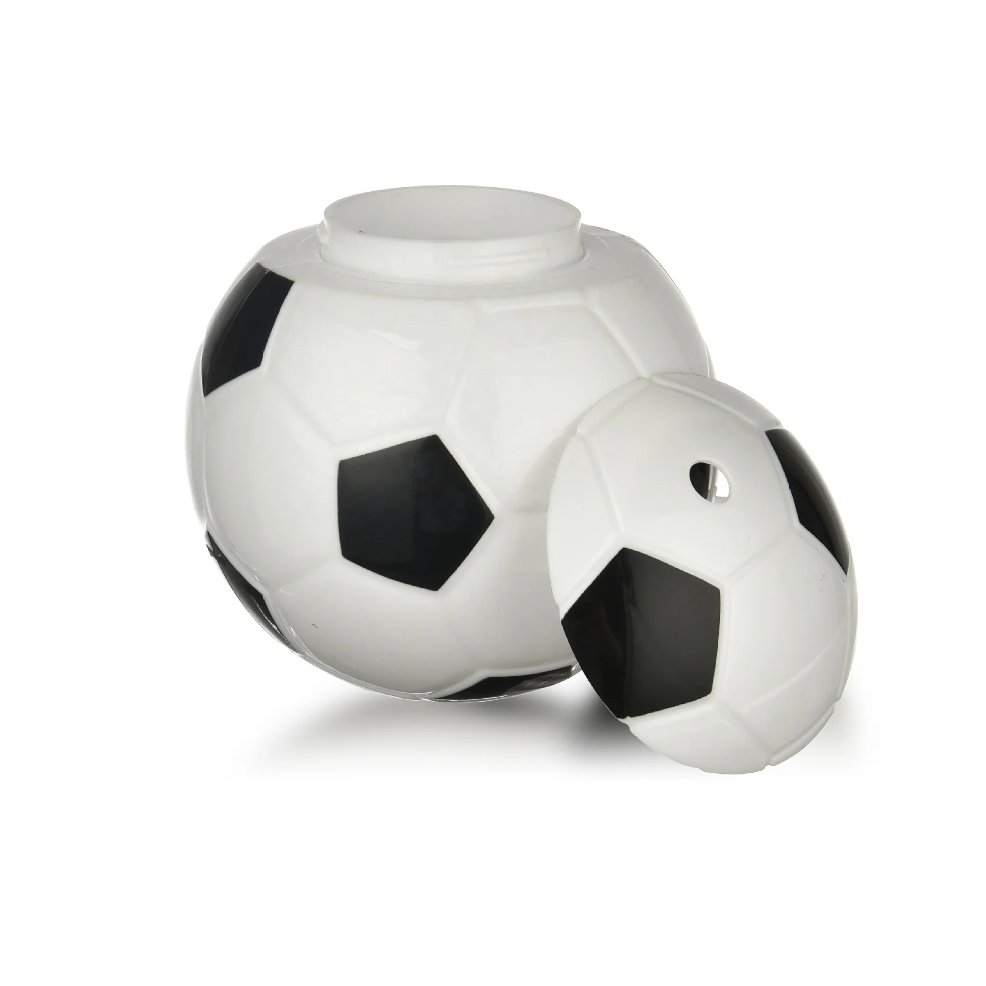 Hot Selling 15oz Soccer  Football Basketball Golf Shaped Plastic Drinking Ball Cup With Straw Disco Ball Cup