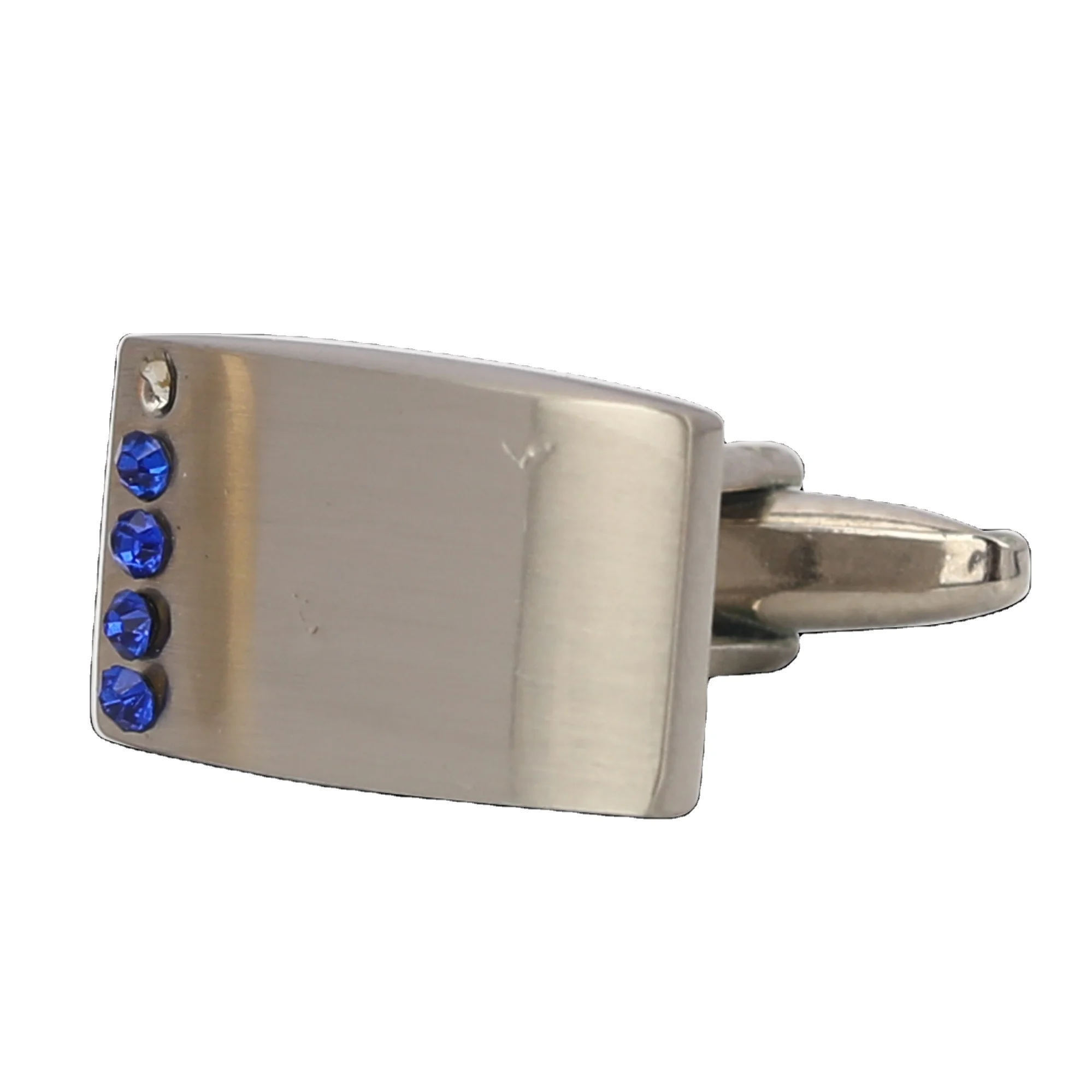 Fashion Sapphire cufflinks ruby cufflinks red or blue Crystal cuff-button man cufflinks