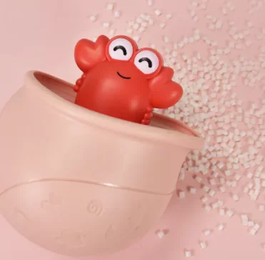 2022 Baby Bath Toy Sprinkler Animal Cute Hermit Crab Bath Tub Toys