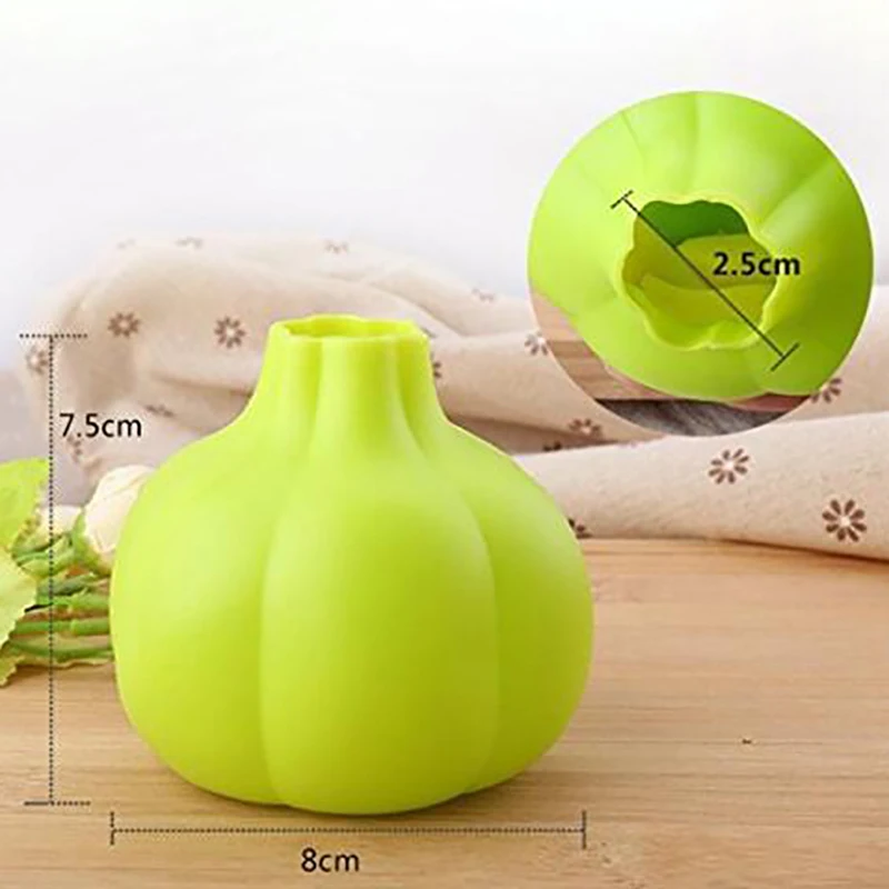 Wholesale Silicone Garlic Peeling Tools Portable Silicone Peeled Garlic Food Grade Garlic Ginger Grinding Tools Kitchen