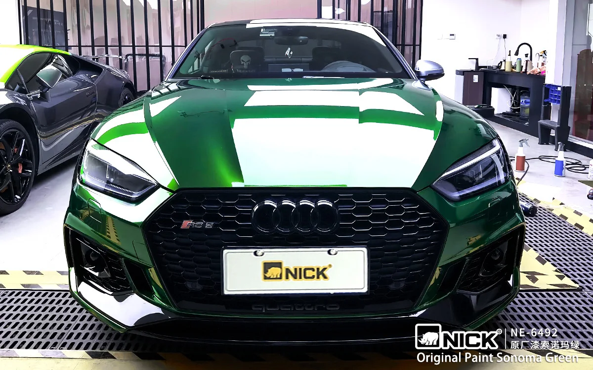 Car Vinyl Wrap Wholesale Self adhesive Green Car Wrap Vinyl Film