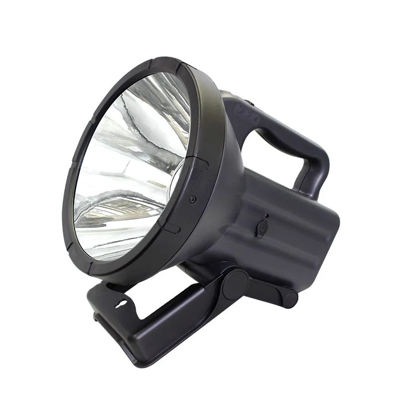 High Power Outdoor Car Handle 12 Volt Waterproof Glare Rechargeable Flood 20W Led Tripod Bulb Spotlight Lantern Searchlight Led