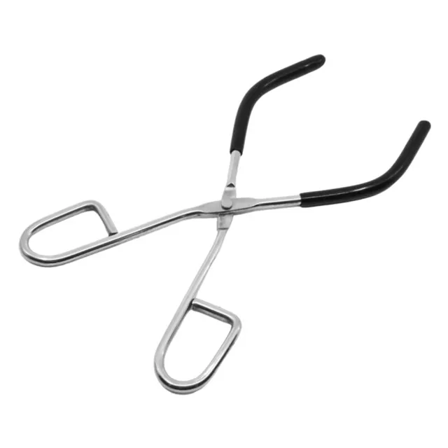 Beaker tongs chemical lab stainless steel clamp clip pliers tool chemistry teaching instrument supplies