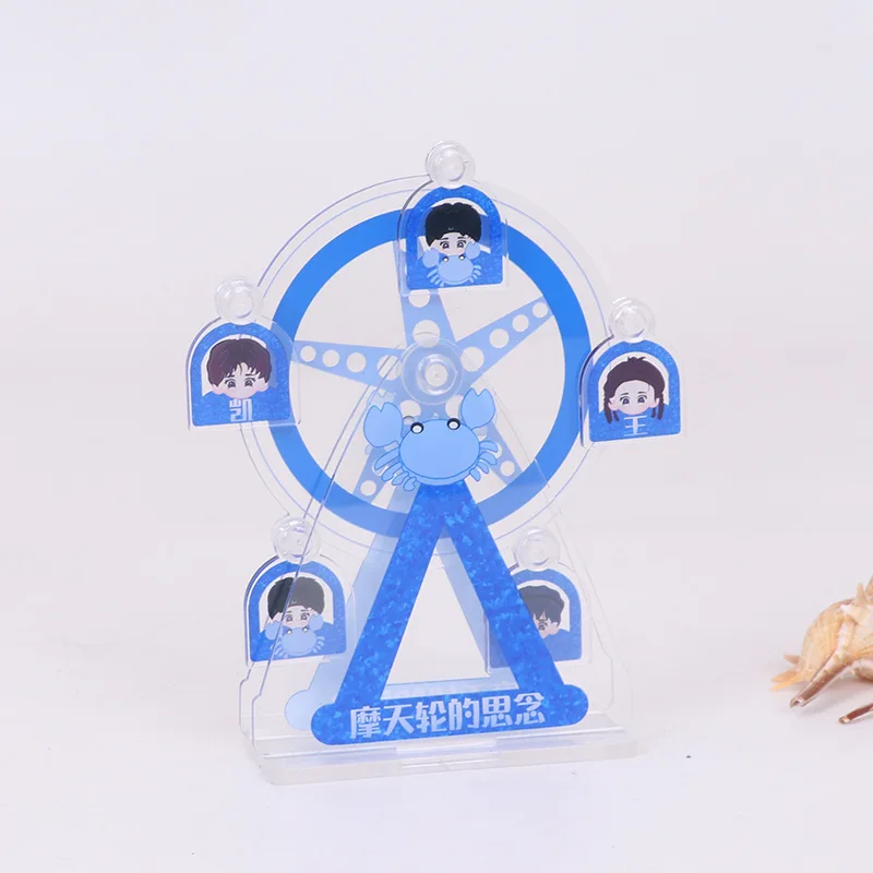 Customized combination of acrylic charm printed Acrylic Ferris Wheel