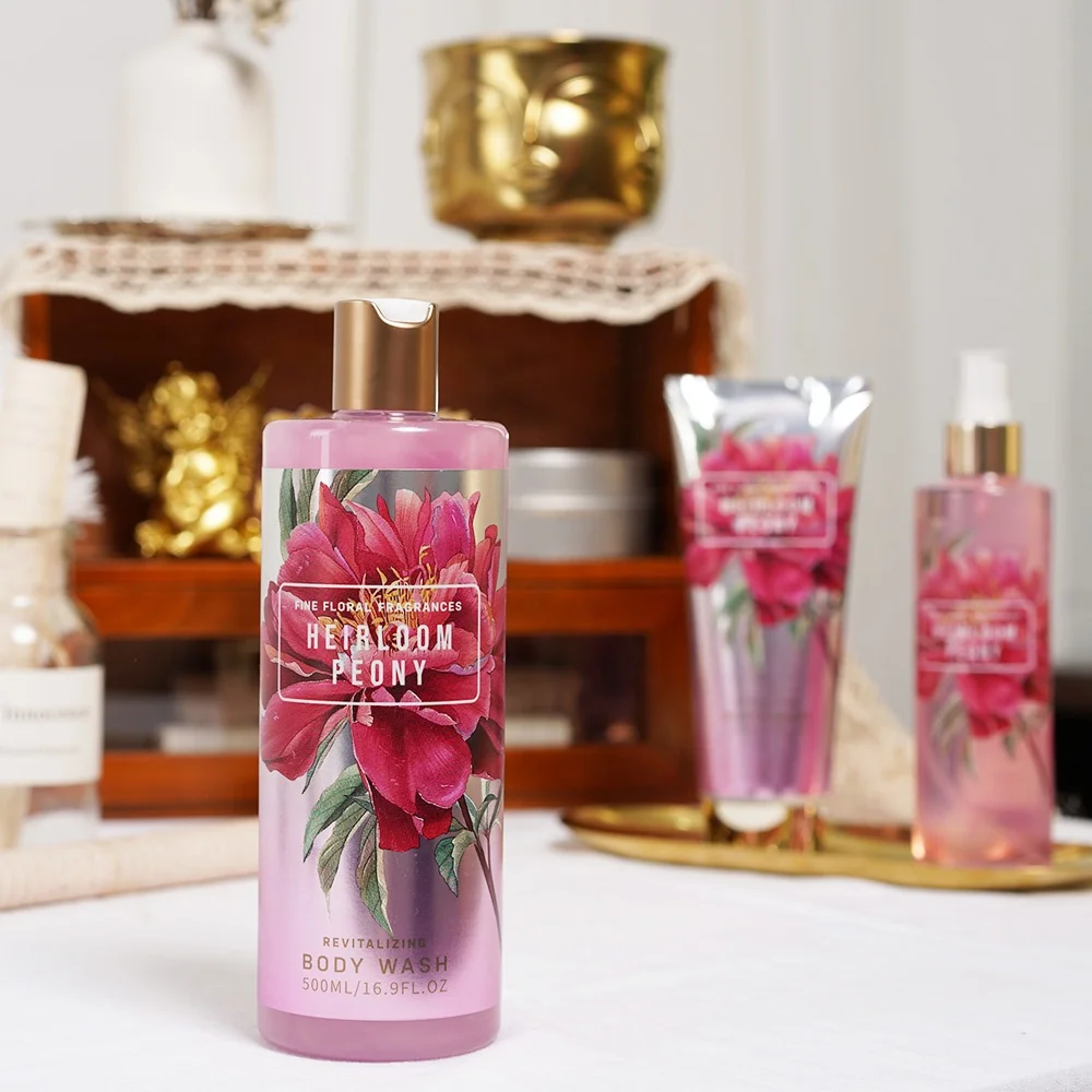 Shower Gel Bulk Mini Body Wash Lavender Womens Body Wash Sets Moisturizing Custom Body Wash