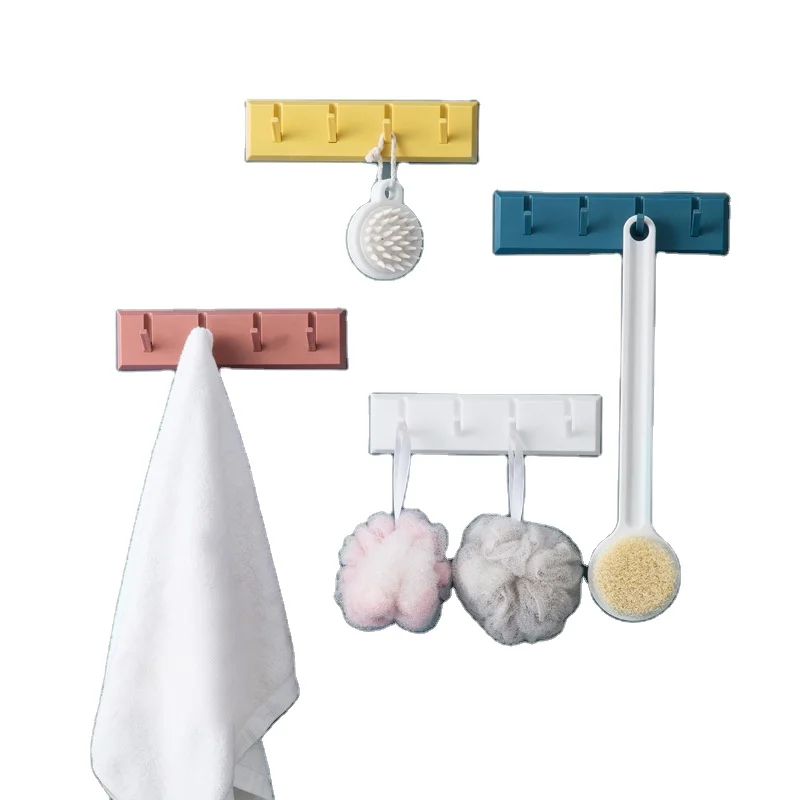 
Plastic Folding Clothes Hanger Wall Hook Closet Organizer Shelves Coat Rack Storage Shelf For Kitchen Bathroom Towel Holder 