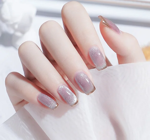 
2020 Amazon Top seller Original Premium Silver Galaxy CAT EYE UV NAIL POLISH supplies OEM private label soak off gel polish 