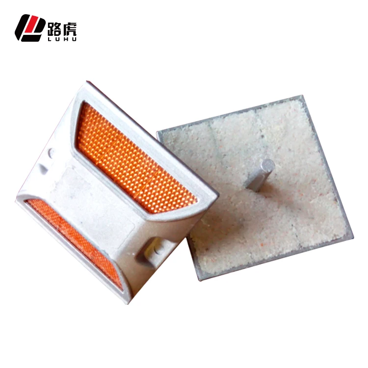 road studs Raised Pavement marker traffic safety reflective cast aluminum cat eye road studs