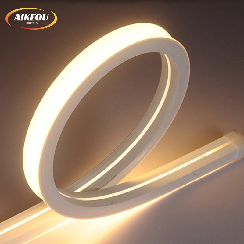 Hot sale high quality IP67 waterproof flexible soft light emitting diode neon 1010 1212 1616 2020 dimmable LED neon strips