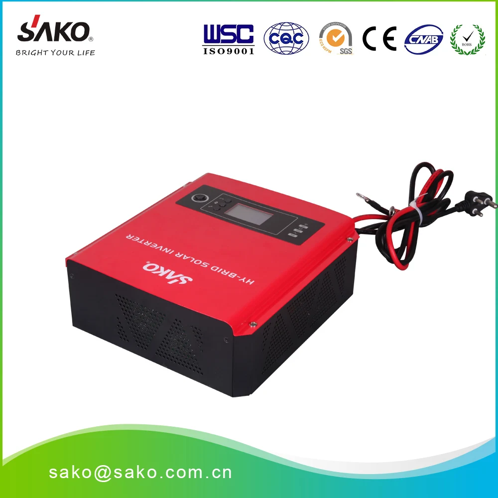 800W  Modified Sine Wave Off Grid Solar Inverter,  Configurable Charge Current and AC Solar input Priority via LCD Setting