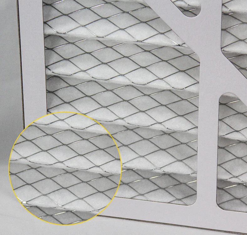 High Quality Cardboard Frame Ac Furnace Air Filter For Ventilation