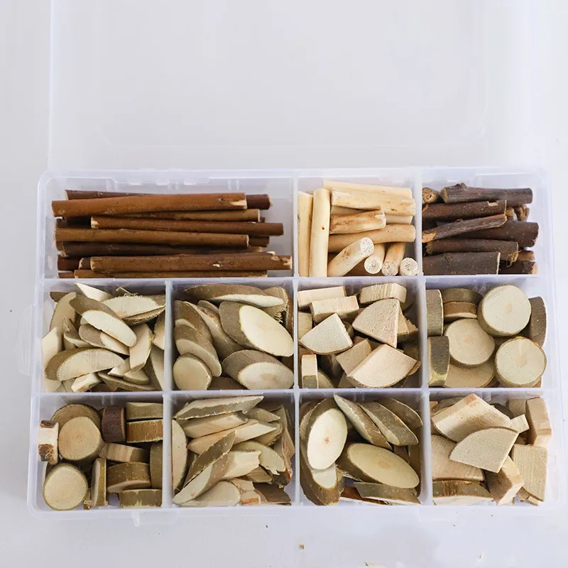 Wood Craft Kits DIY for Ages 5-13 Wooden Unfinished Toys Art Paint Bulk Craft Sticks Garden Play set Loose Parts Play Material