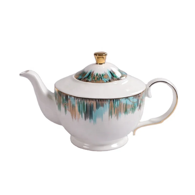 Чайный сервиз из фарфора керамический чайник