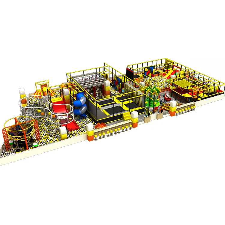 2020 New Design indoor water park kids play house indoor play structure for sale