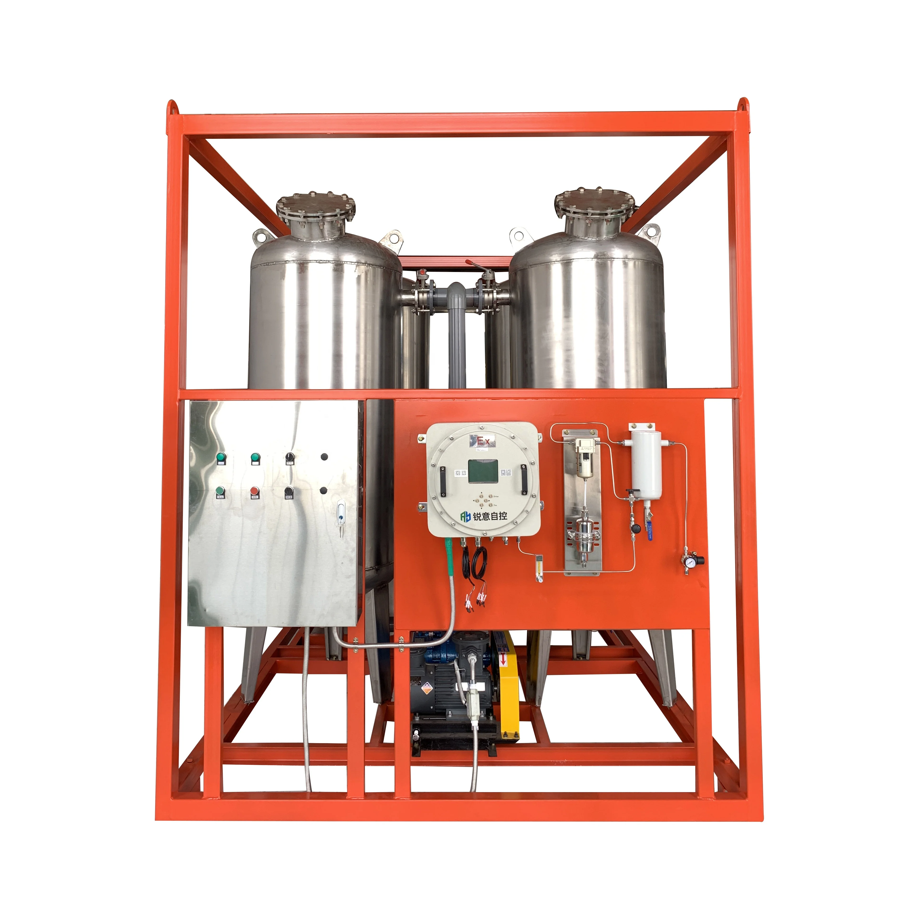 biogas purification system for biogas generator