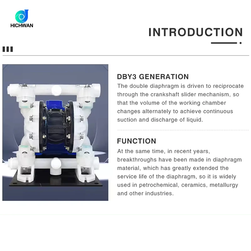 DBY3S-10S химический мембранный насос высокого давления 220 В 380