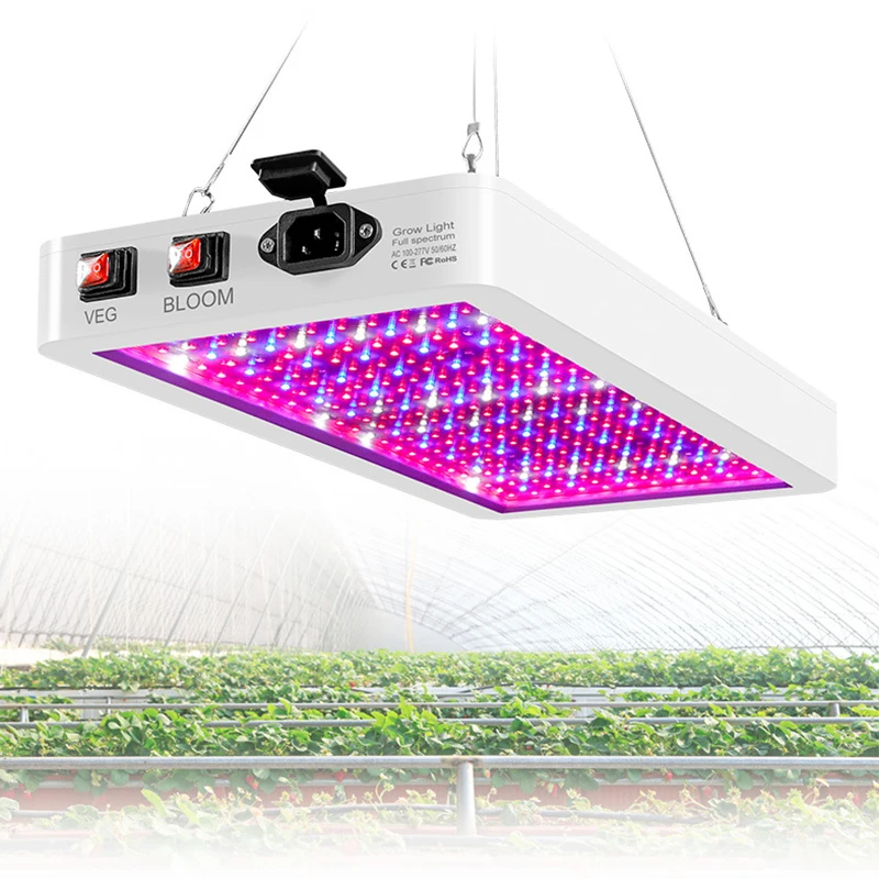 King LED Grow Light 2000W 3000W Waterproof Phytolamp Full Spectrum Indoor Veg Bloom Plant Growing Lamps