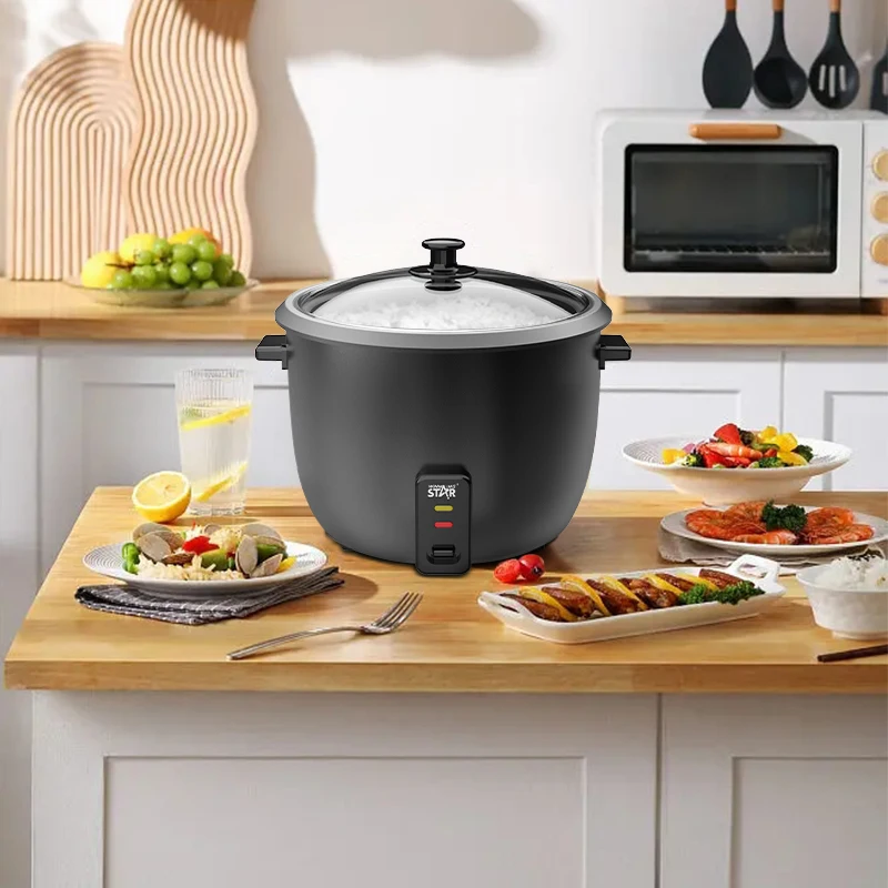 С двигателем внутреннего сгорания STAR 1000W 2.8L отпариватель Мультиварка ST-9345 Электрический котел стиль рисоварки со стеклянной крышкой риса