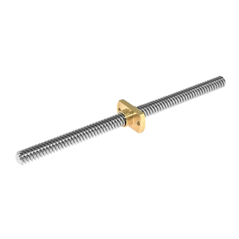 Lead Screw T8 Trapezoidal Brass Anti-Backlash Nut TR8x12mm 3D Printer Spring Loaded Nut Elimination Nut