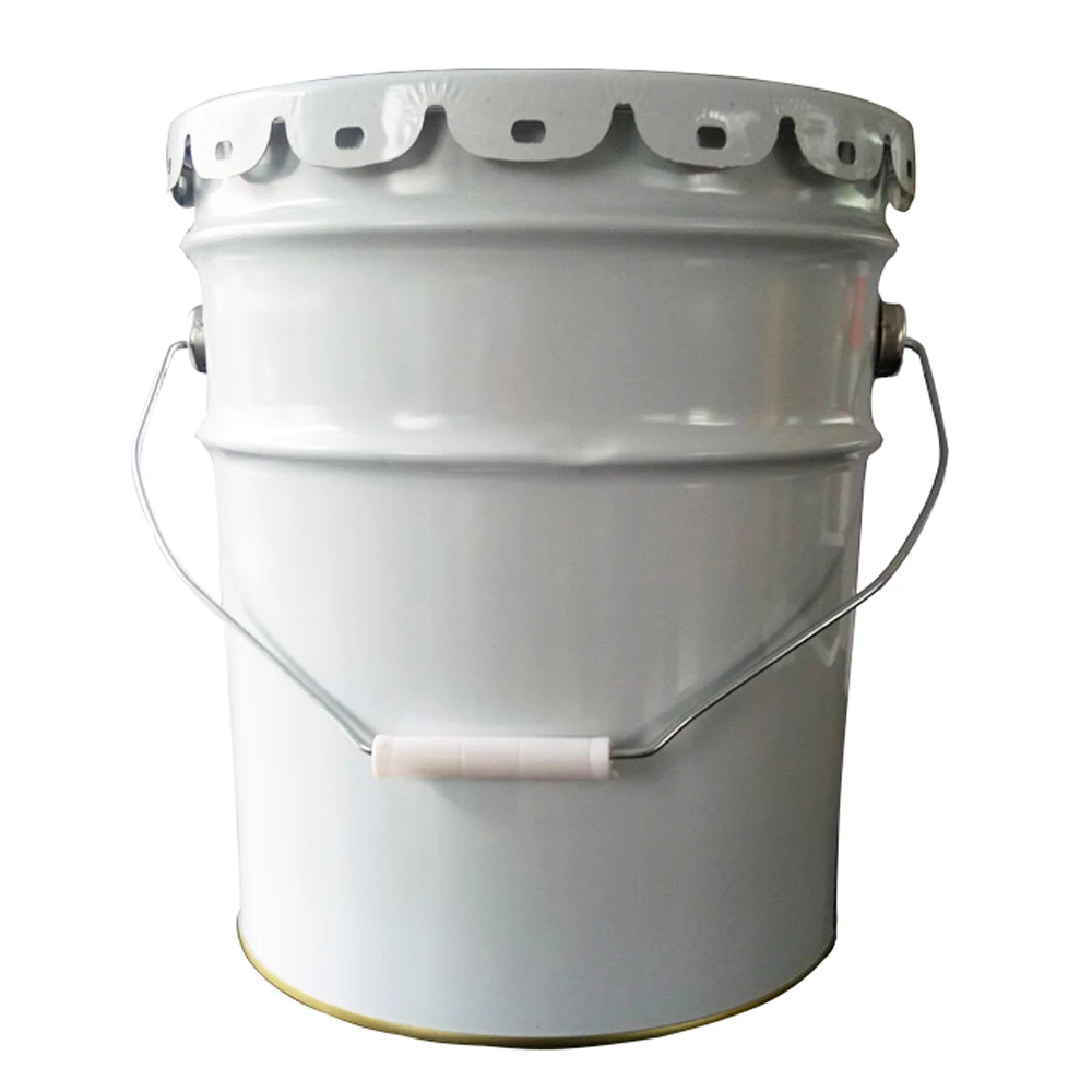 various sizes galvanized bucket 5L metal bucket with handle Open Lid