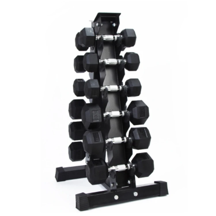 Dumbbell Holder Storage Rack Weight Lifting Stand 6 Tier Dumbbell Organizer A Frame Dumbbell Rack for Fitness Home Gym