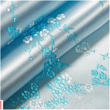 Утепленная шелковая ткань из искусственного шелка, цвета сливы, Дамаск, красное дерево