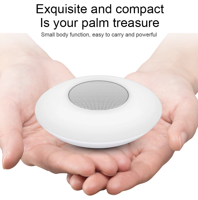 Portable hanging led camping lights wireless speaker