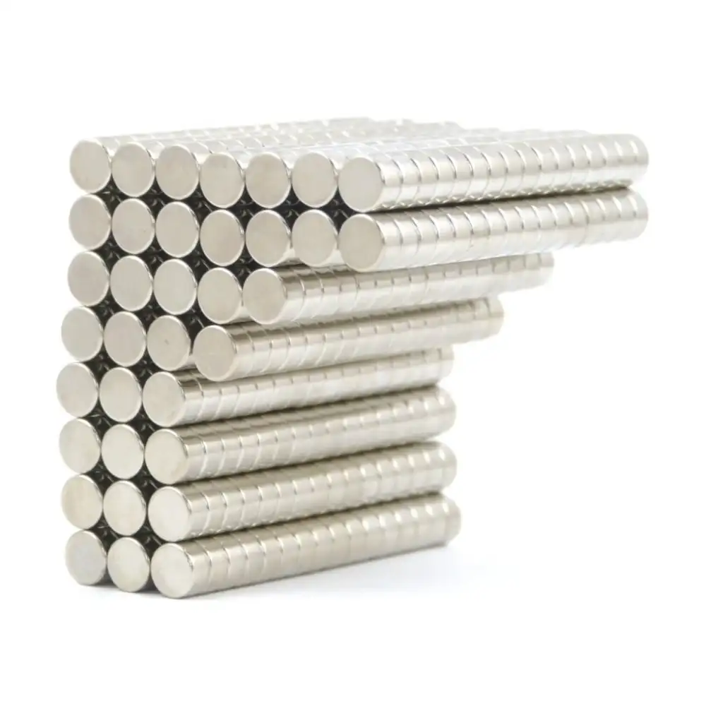 Powerful N35 D3x2mm Tiny Mini Micro Round Disc Neodymium Magnets for Cigar Package
