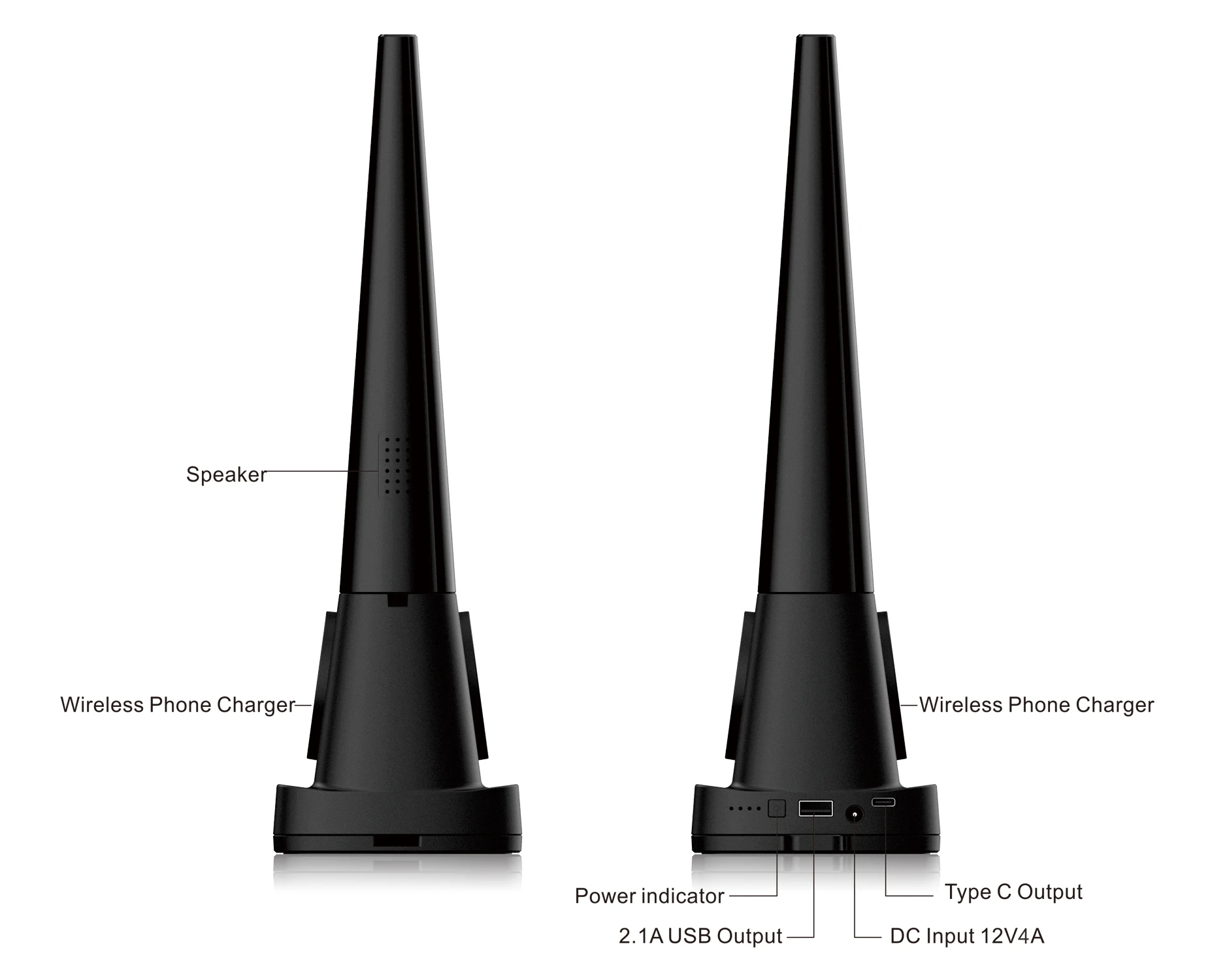 2024 new arrival electronics dual sides 8 inch indoor restaurant tabletop advertising display digital menu advertising display