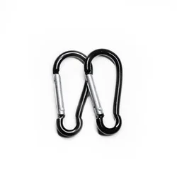 Chain Metal O Ring Circle Round Carabiner Key Ring