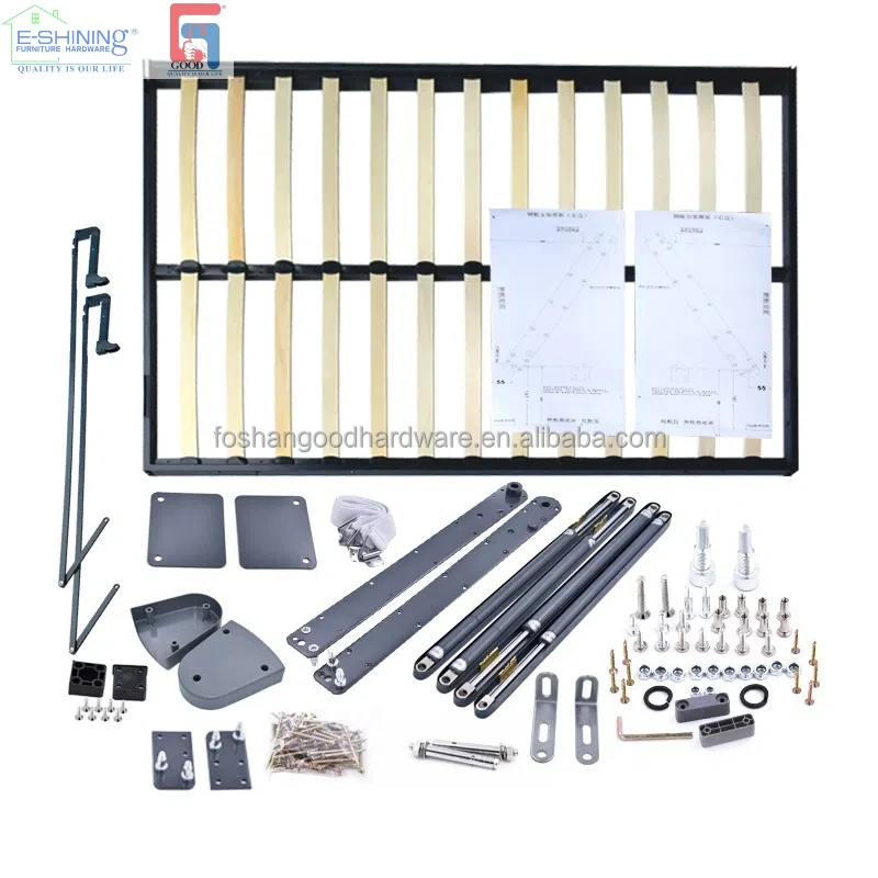 High quality wooden folding wall bed Murphy wall bed Murphy bed with desk