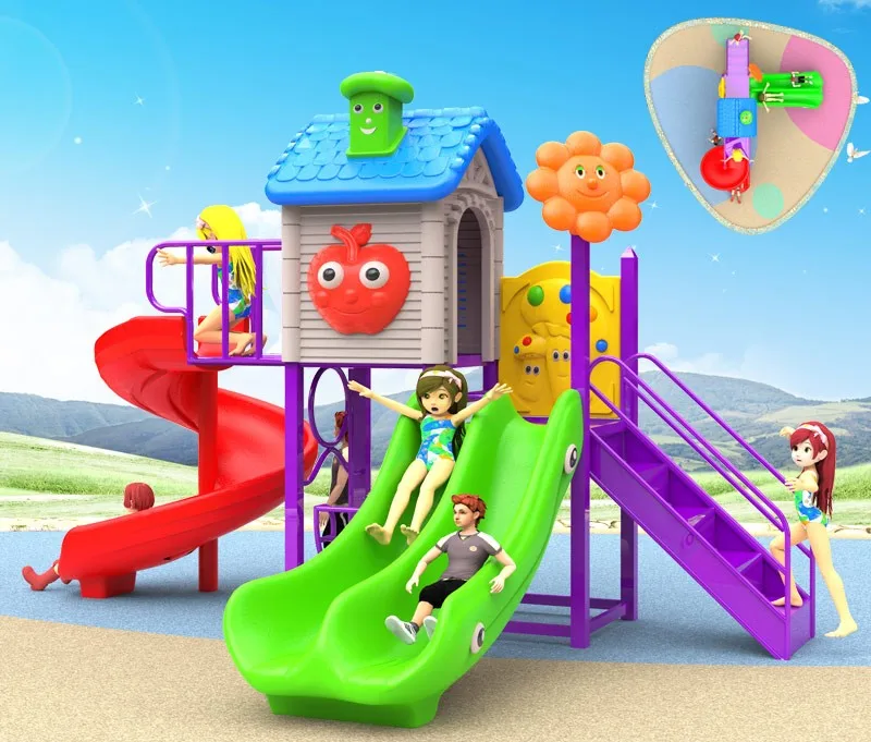 Fun place kindergarten children entertainment equipment outdoor playground/amusement park/kids game