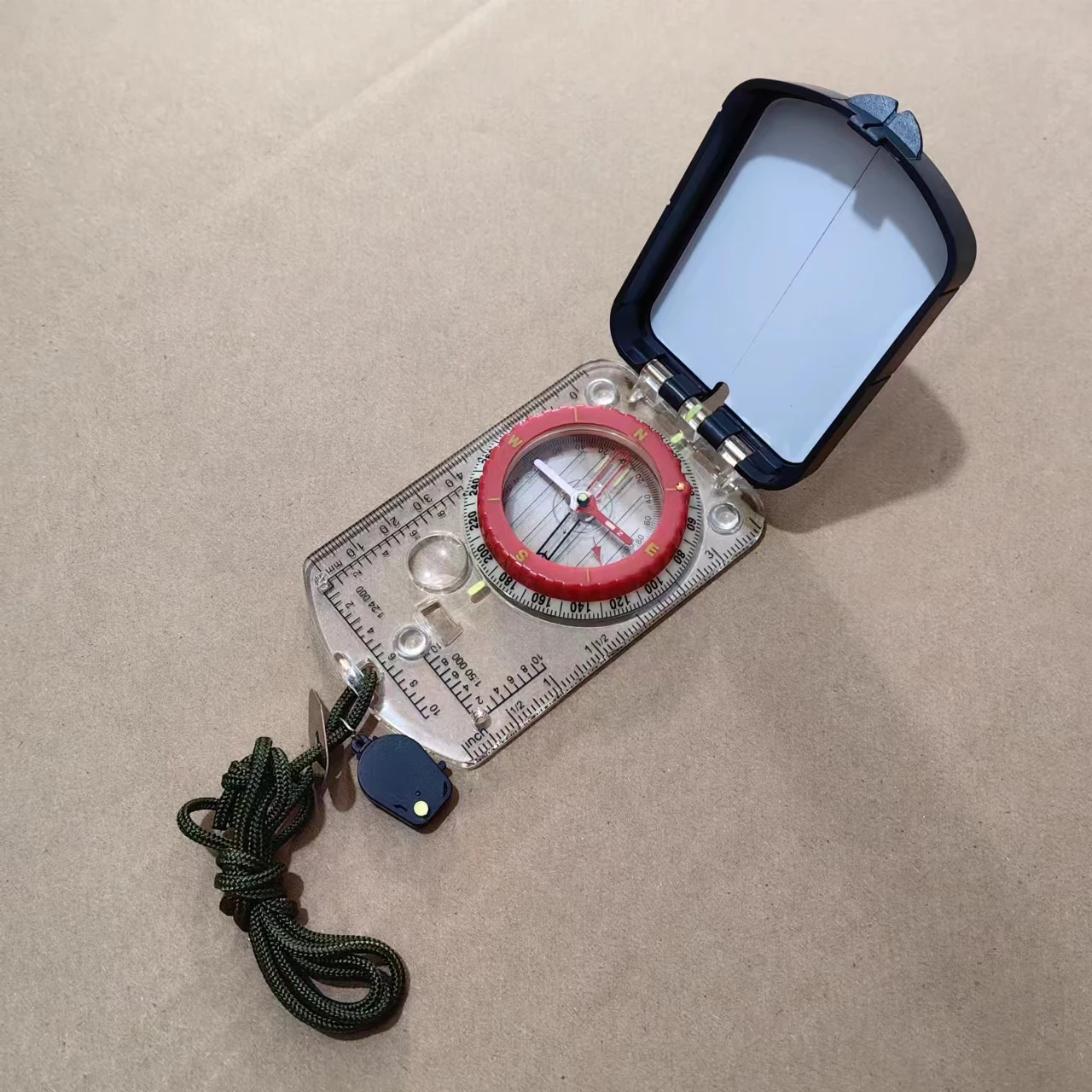 BLZ-3 Multi-function Outdoor Camping Compass Geologic Fluorescent Portable Digital Compass