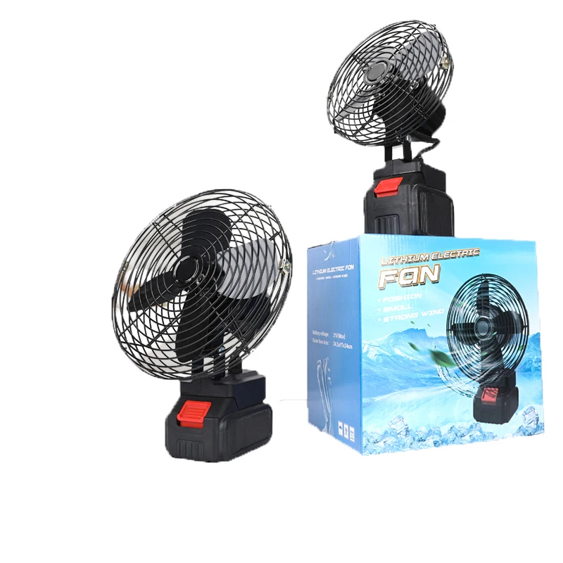 Cordless Adjustable speed air cooler fan portable fans mini usb rechargeable ventilateur chargeable customized fans