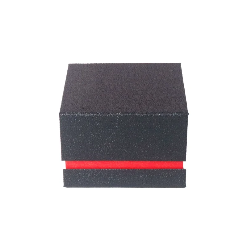 Accept OEM & ODM Custom Logo  Square  Special Paper Watch Packaging Magnetic Cardboard Watch Boxes with Soft Pillow