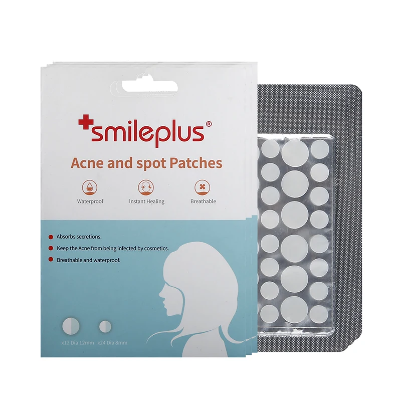 Red Ladybud Shape Hydrocolloid Facial Sticker Patch Zit Acne Blemish Pimple Patch