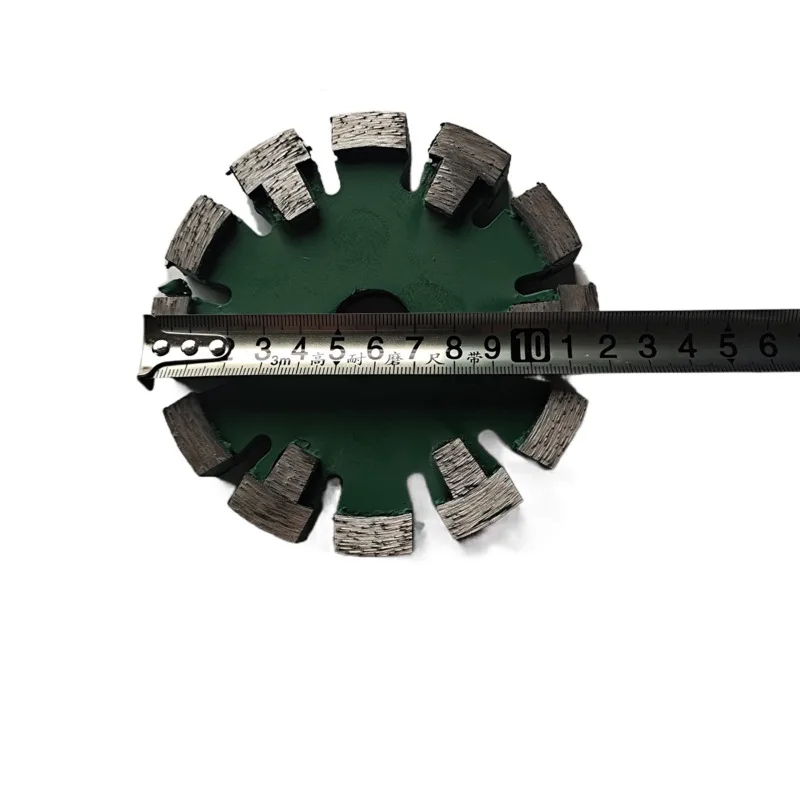 Thickened blade sharp 115mm floor heating diamond laser welding slotted saw blade