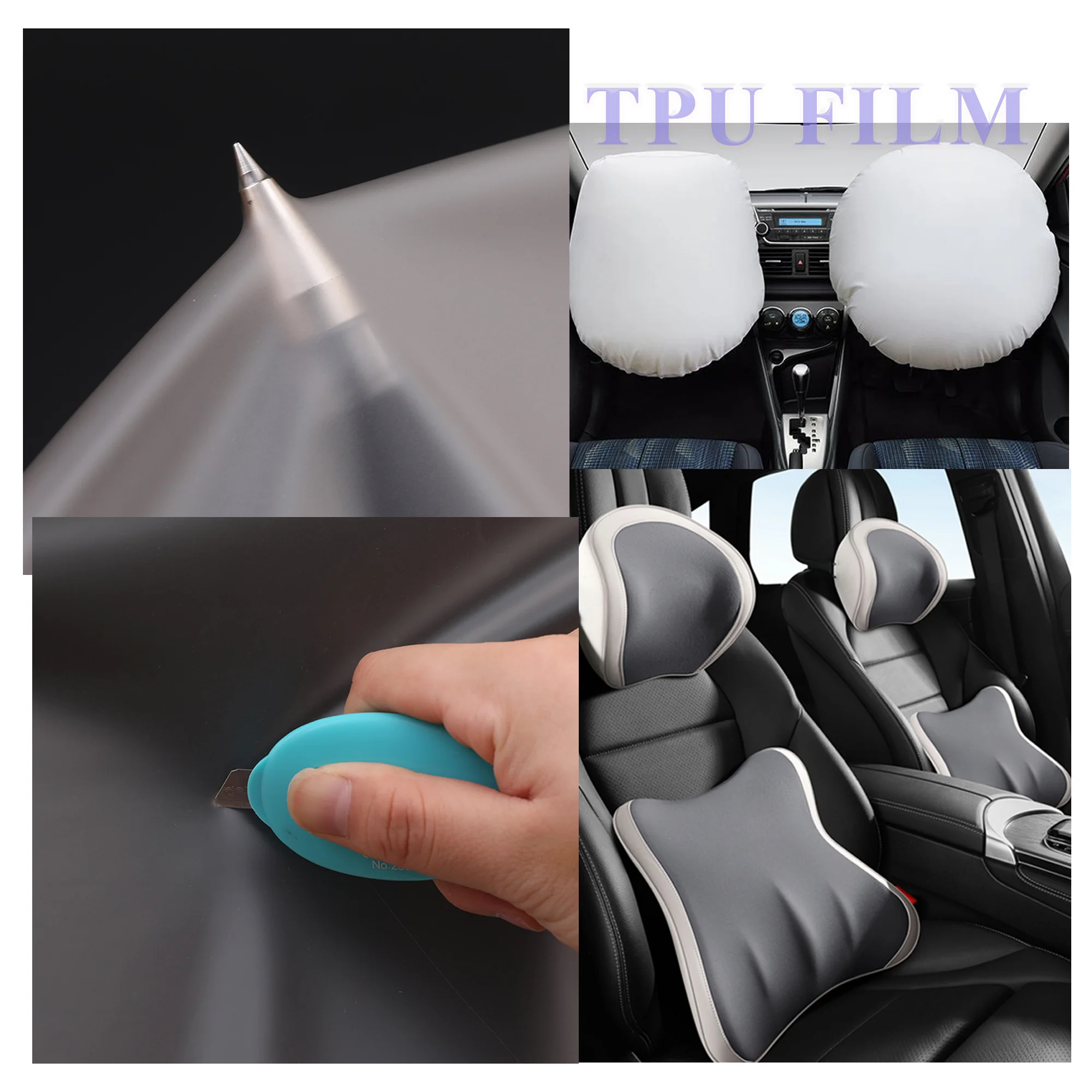 HUANLONG Wholesale Waterproof TPU Film For Car Seat Cover Auto Seat Cushion Tpu Film For Inflatable Airbag