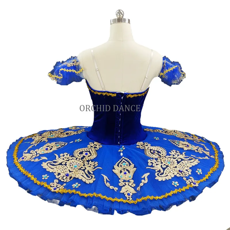 Professional New Design Custom Size Adult Blue Classic Nutcracker Ballet Tutu Costumes