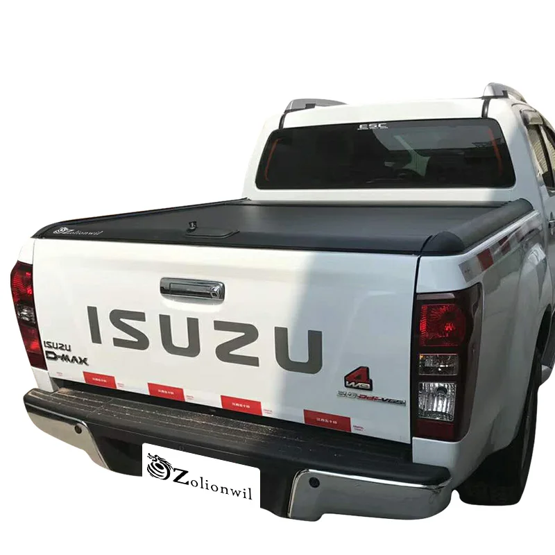 Zolionwil Pickup Truck Accessories Manual Tonneau Cover for ISUZU D-MAX Chevrolet Silverado GMC Sierra