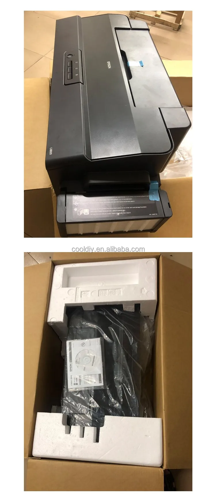 Apply to Epson  L1800 Inkjet Printer A3+ Sublimation 6 colors Printer Inkjet machine Transfer Printer Digital Print Paper Ink
