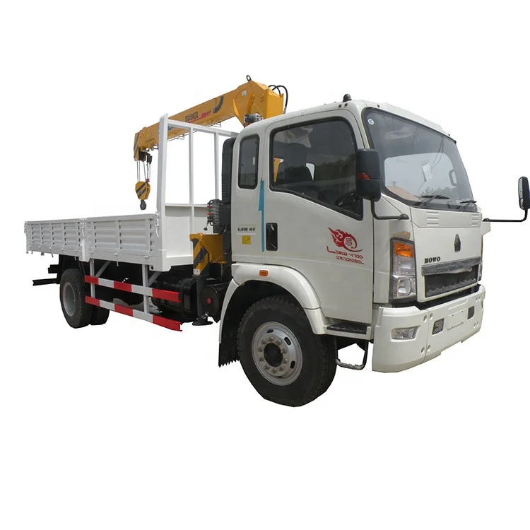 China manufacturer 5 ton Straight Arm Truck Mounted Crane