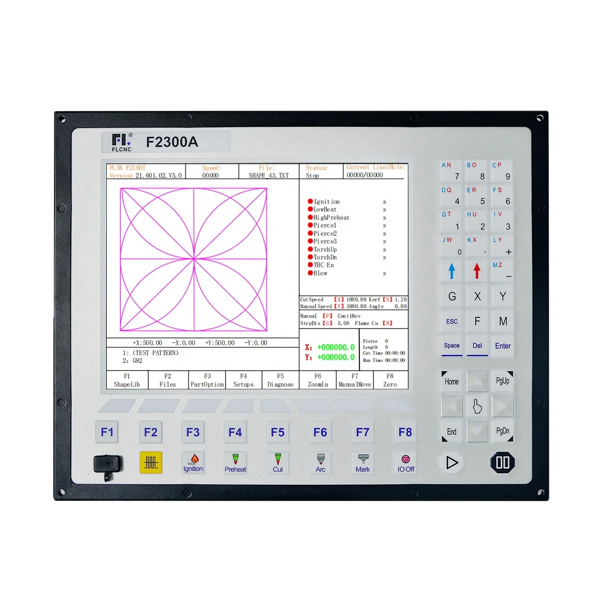 
Fangling F2300A 2 axis cnc controller with CAN interface for table type plasma cutting machine  (1600081042885)