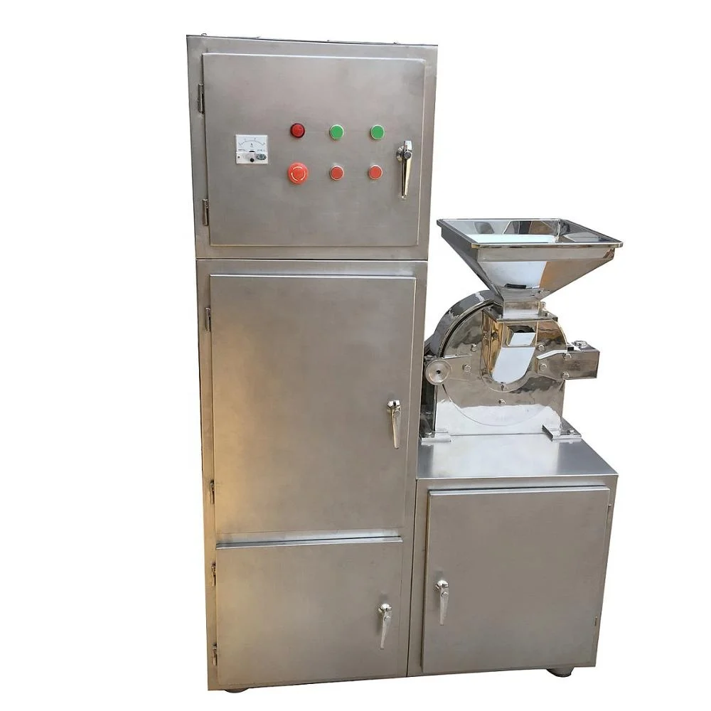 Small stainless steel pin mill for sugar salt spice