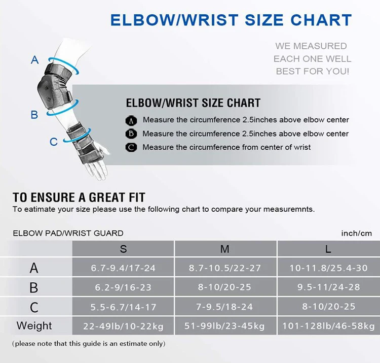 Hot Selling Kids Adult Riding Protective Gear Sports Elbow & Knee Pads for Volleyball Basketball Football